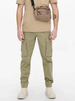 Only & Sons Hosen*ONSKIM LIFE CARGO PK 0490 Silver Sage