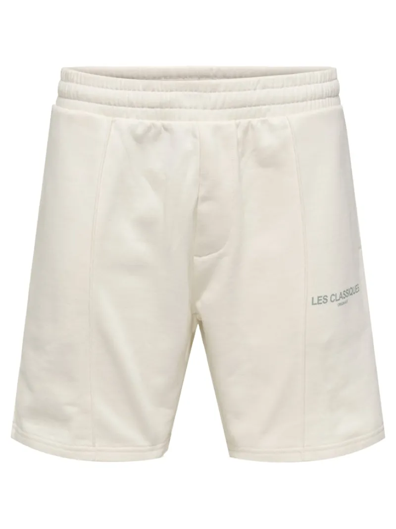 Only & Sons Shorts*ONSLES CLASSIQUES REG PIN TUCK SHORTS egret