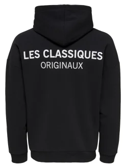 Only & Sons Pullover & Sweatshirts*ONSLESCLASSIQUES RLX HOODIE SWEAT CS Black