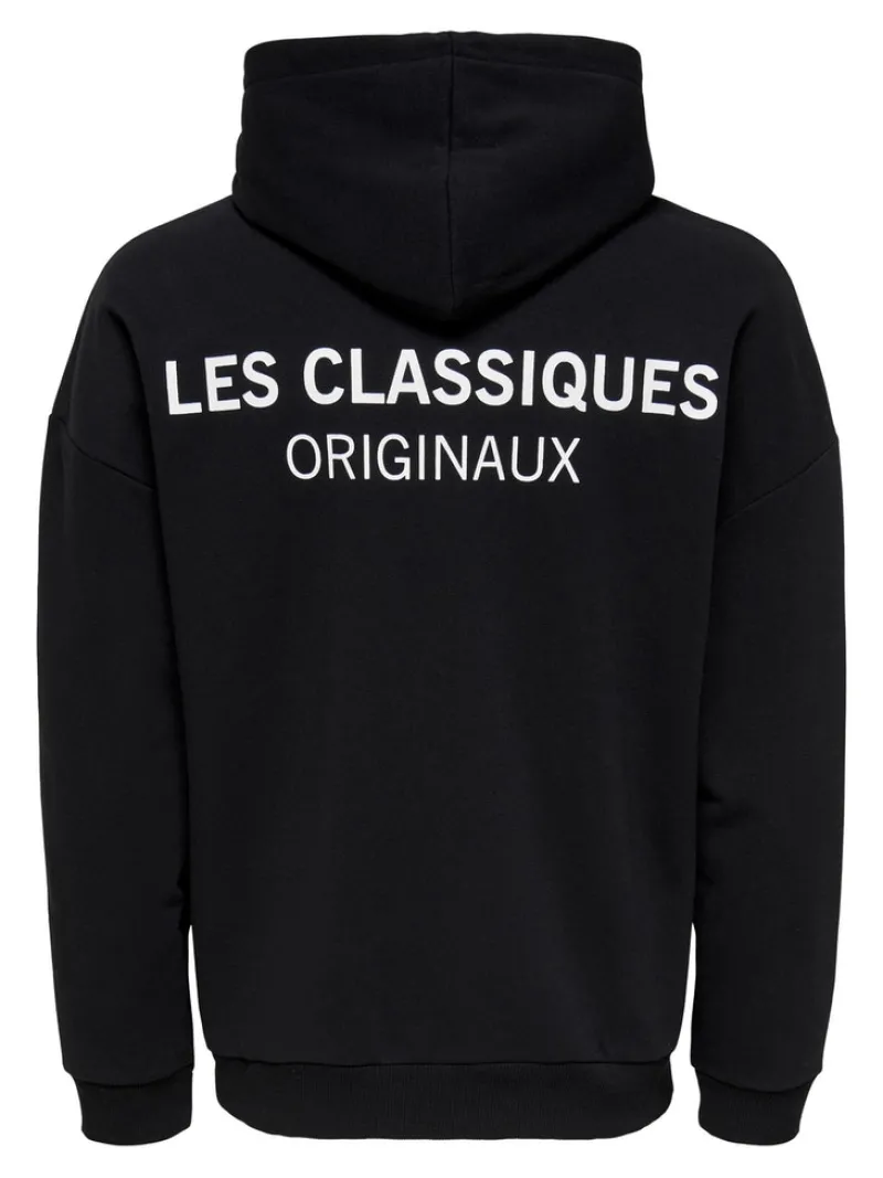 Only & Sons Pullover & Sweatshirts*ONSLESCLASSIQUES RLX HOODIE SWEAT CS Black