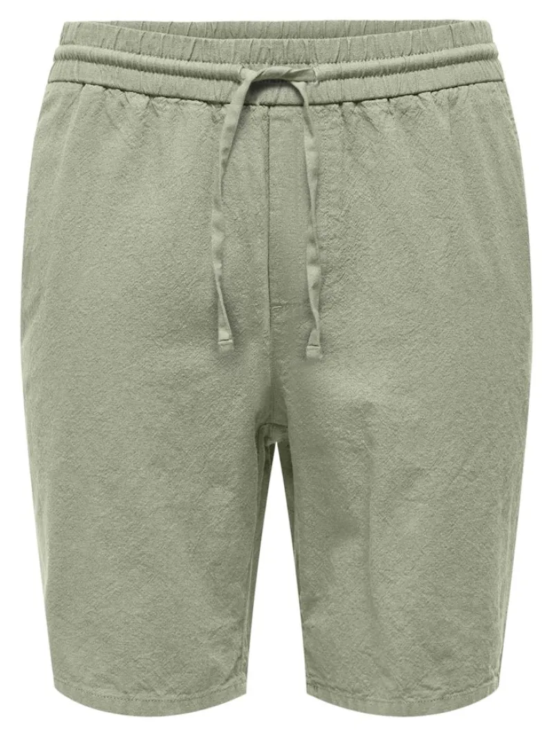 Only & Sons Shorts*ONSLINUS 0007 COT LIN SHORTS NOOS tea