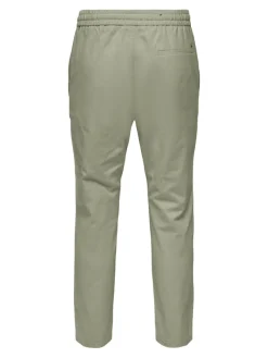 Only & Sons Hosen*ONSLINUS CROP 0007 COT LIN PNT NOOS tea
