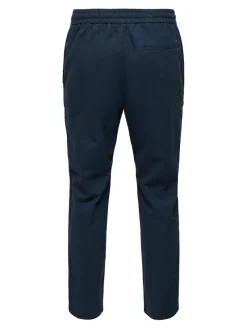 Only & Sons Hosen*ONSLINUS CROP 0007 COT LIN PNT NOOS Dark Navy