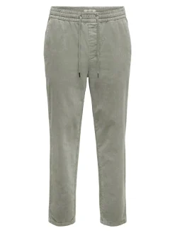 Only & Sons Hosen*ONSLINUS TAP CORDUROY 0185 PANT NOOS Castor Gray
