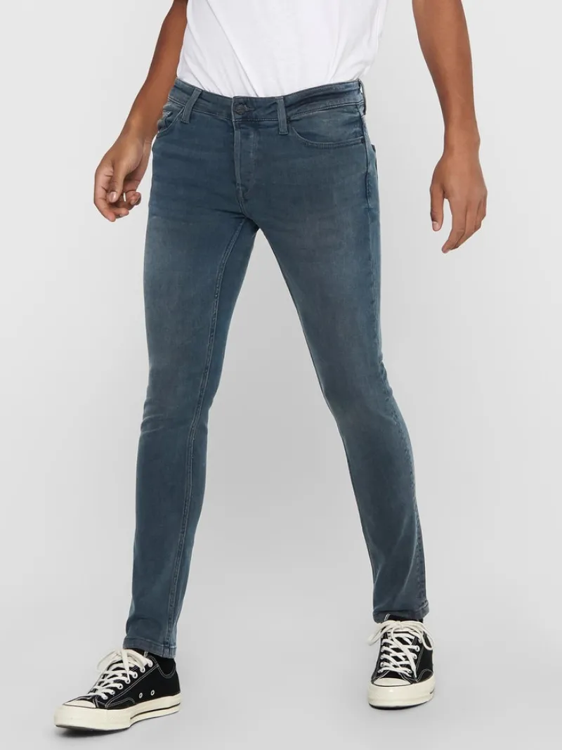 Only & Sons Hosen|Big Boys*ONSLOOM LIFE SLIM GREY PK 7090 NOOS grey denim2