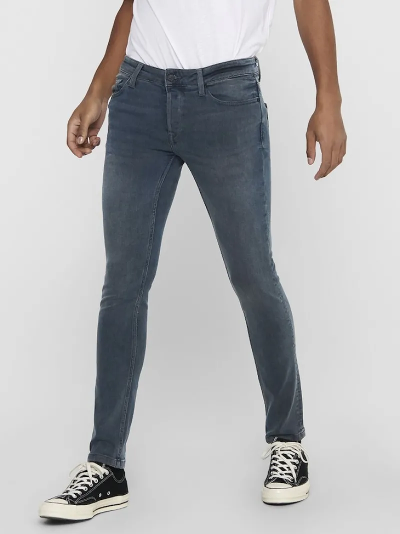 Only & Sons Hosen|Big Boys*ONSLOOM LIFE SLIM GREY PK 7090 NOOS grey denim2