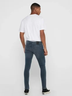 Only & Sons Hosen|Big Boys*ONSLOOM LIFE SLIM GREY PK 7090 NOOS grey denim2