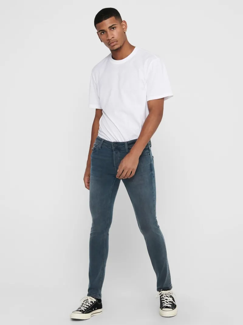 Only & Sons Hosen|Big Boys*ONSLOOM LIFE SLIM GREY PK 7090 NOOS grey denim2