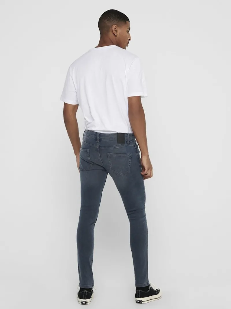 Only & Sons Hosen|Big Boys*ONSLOOM LIFE SLIM GREY PK 7090 NOOS grey denim2