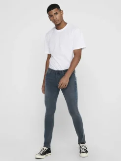 Only & Sons Hosen|Big Boys*ONSLOOM LIFE SLIM GREY PK 7090 NOOS grey denim2