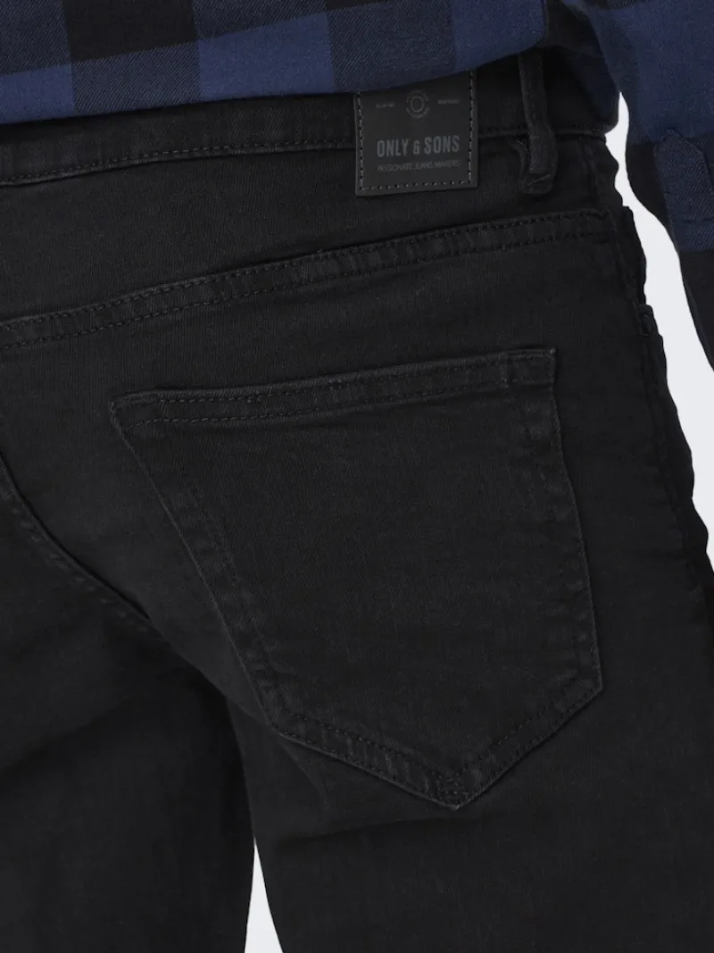 Only & Sons Jeans|Big Boys*ONSLOOM SLIM BLACK 0448 PIM DNM NOOS Black Denim