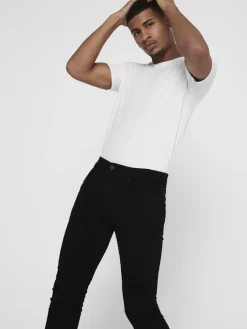 Only & Sons Jeans|Big Boys*ONSLOOM SLIM BLACK 0448 PIM DNM NOOS Black Denim