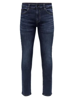 Only & Sons Big Boys|Jeans*ONSLOOM SLIM DB 6749 MAT DNM NOOS Dark Blue Denim