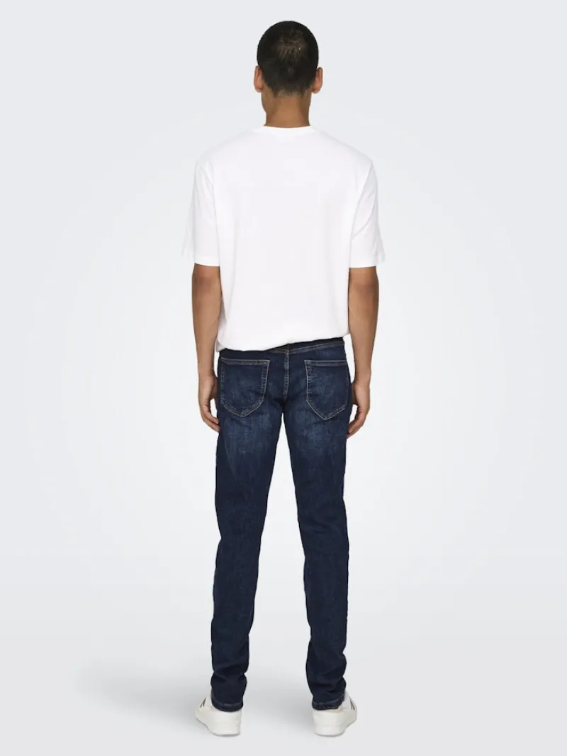 Only & Sons Big Boys|Jeans*ONSLOOM SLIM DB 6749 MAT DNM NOOS Dark Blue Denim