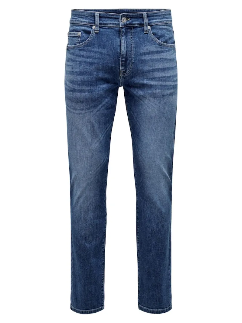 Only & Sons Jeans|Big Boys*ONSLOOM SLIM MB 6756 MAT DNM NOOS Medium Blue Denim