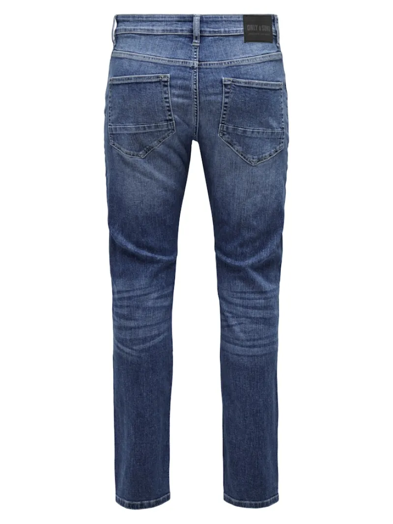 Only & Sons Jeans|Big Boys*ONSLOOM SLIM MB 6756 MAT DNM NOOS Medium Blue Denim