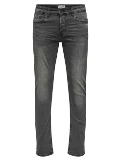 Only & Sons Jeans|Big Boys*ONSLOOM SLIM WASH BLK 0447 DIA DNM NOOS Black Denim