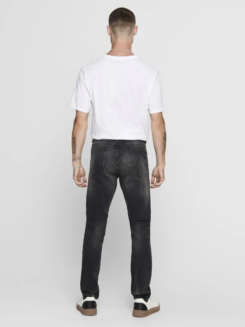 Only & Sons Jeans|Big Boys*ONSLOOM SLIM WASH BLK 0447 DIA DNM NOOS Black Denim
