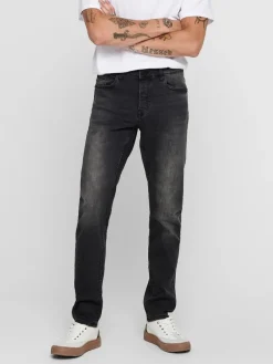 Only & Sons Jeans|Big Boys*ONSLOOM SLIM WASH BLK 0447 DIA DNM NOOS Black Denim