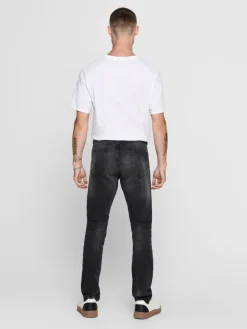 Only & Sons Jeans|Big Boys*ONSLOOM SLIM WASH BLK 0447 DIA DNM NOOS Black Denim