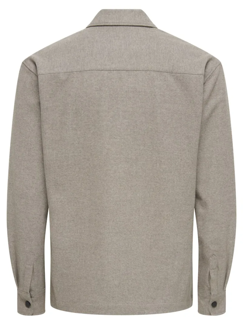 Only & Sons Hemden*ONSMARK BRUSHED 0353 OVERSHIRT NOOS Falcon