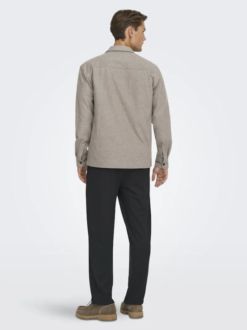 Only & Sons Hemden*ONSMARK BRUSHED 0353 OVERSHIRT NOOS Falcon