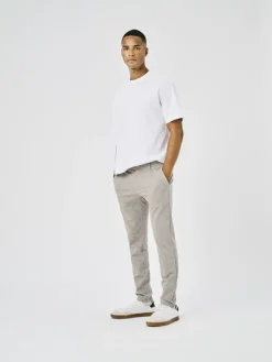 Only & Sons Hosen*ONSMARK SLIM CHECK 020919 PANT NOOS chinchilla