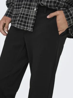 Only & Sons Hosen|Big Boys*ONSMARK SLIM GW 0209 PANT NOOS Black