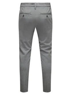 Only & Sons Hosen|Big Boys*ONSMARK SLIM GW 0209 PANT NOOS Medium Grey Melange