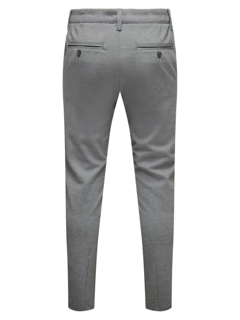 Only & Sons Hosen|Big Boys*ONSMARK SLIM GW 0209 PANT NOOS Medium Grey Melange