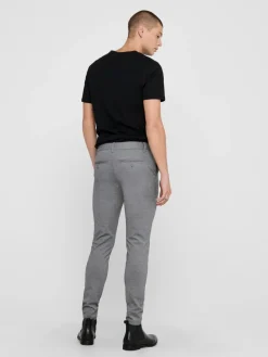 Only & Sons Hosen|Big Boys*ONSMARK SLIM GW 0209 PANT NOOS Medium Grey Melange
