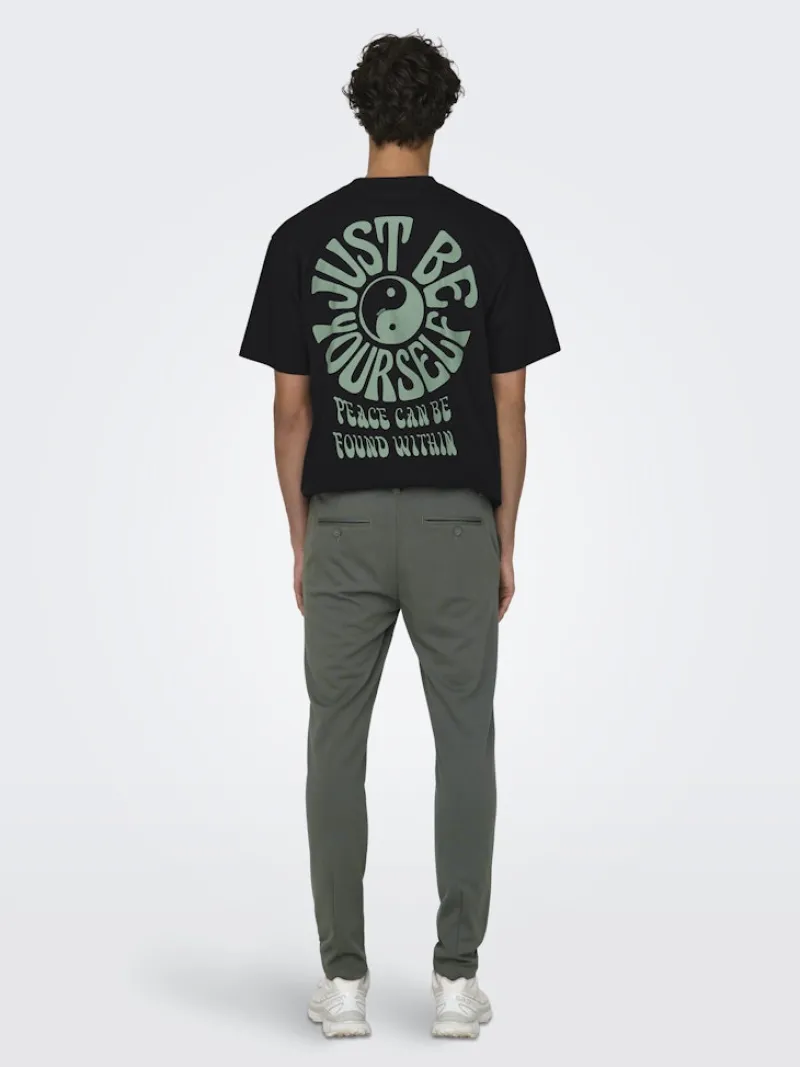 Only & Sons Hosen|Big Boys*ONSMARK SLIM GW 0209 PANT NOOS Castor Gray