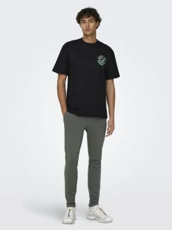 Only & Sons Hosen|Big Boys*ONSMARK SLIM GW 0209 PANT NOOS Castor Gray