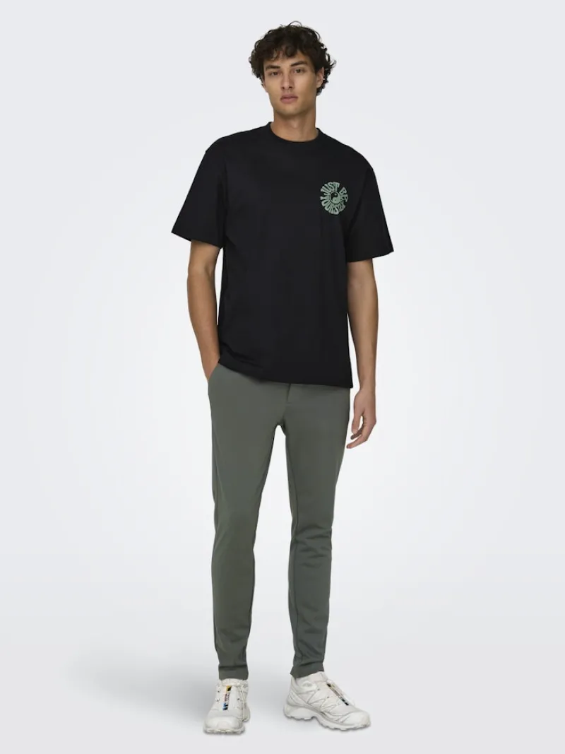 Only & Sons Hosen|Big Boys*ONSMARK SLIM GW 0209 PANT NOOS Castor Gray