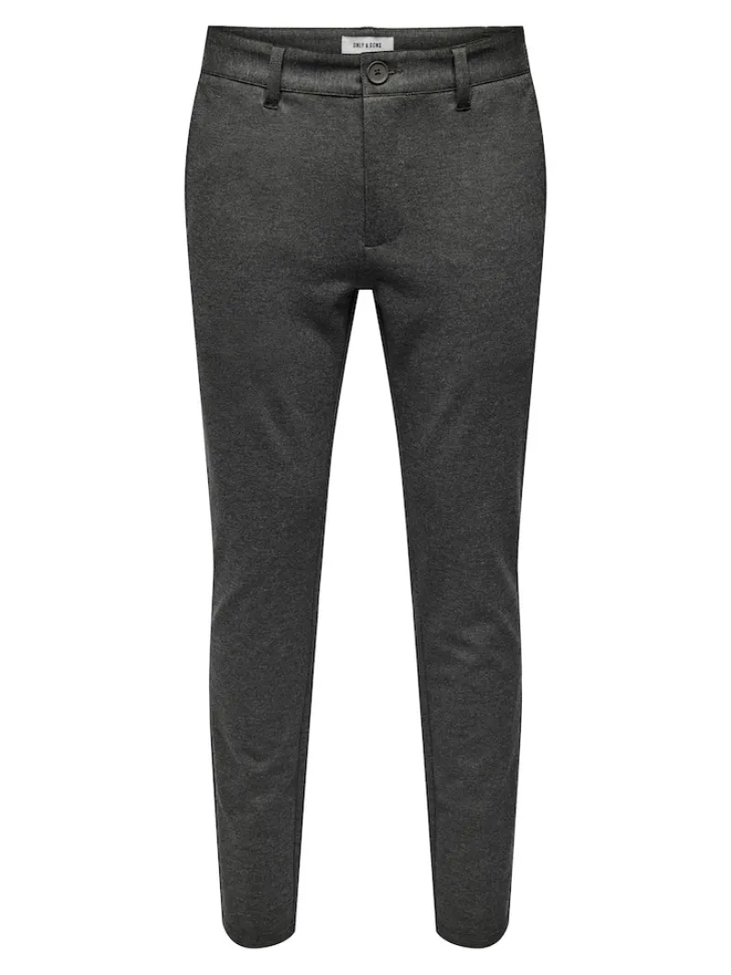 Only & Sons Hosen|Big Boys*ONSMARK SLIM HERRINGBONE 2911 PANT NOOS slate black