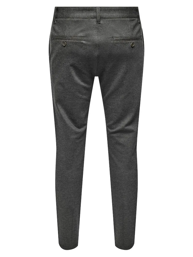 Only & Sons Hosen|Big Boys*ONSMARK SLIM HERRINGBONE 2911 PANT NOOS slate black