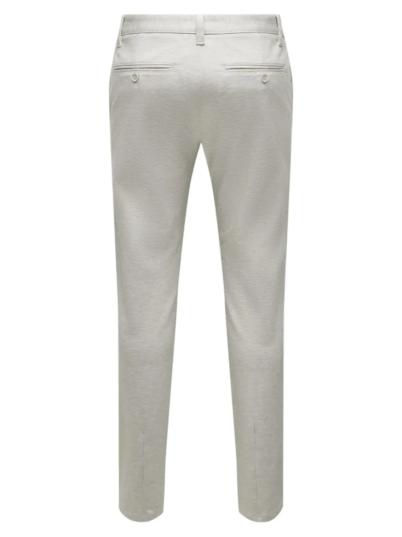 Only & Sons Hosen*ONSMARK SLIM TAP 0209 MELANGE PANT NOOS chinchilla