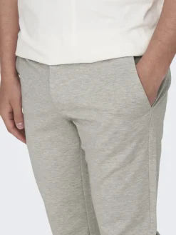 Only & Sons Hosen*ONSMARK SLIM TAP 0209 MELANGE PANT NOOS chinchilla