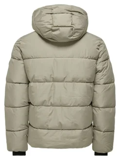 Only & Sons Jacken*ONSMELVIN LIFE HOOD PUFFER JACKET OTW VD Vintage Khaki