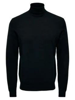 Only & Sons Pullover & Sweatshirts*ONSMIKKEL 12 SOFT HIGH NECK KNIT Black