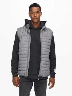Only & Sons Westen*ONSPAUL QUILTED VEST OTW Griffin
