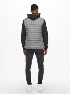 Only & Sons Westen*ONSPAUL QUILTED VEST OTW Griffin