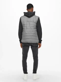 Only & Sons Westen*ONSPAUL QUILTED VEST OTW Griffin