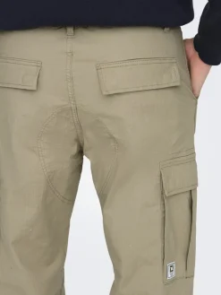 Only & Sons Hosen|Big Boys*ONSRAY LIFE 0020 RIBSTOP CARGO PANT NOOS chinchilla