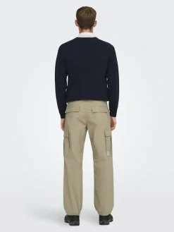 Only & Sons Hosen|Big Boys*ONSRAY LIFE 0020 RIBSTOP CARGO PANT NOOS chinchilla