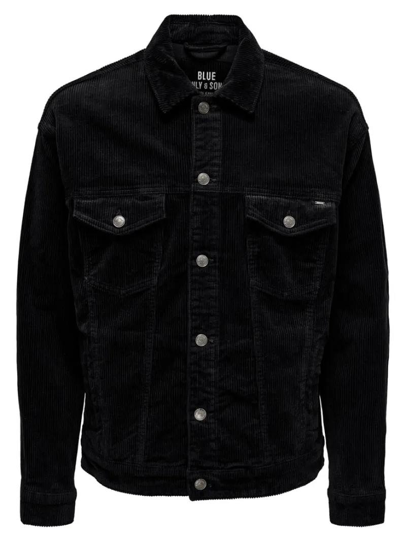 Only & Sons Jacken*ONSRICK OVZ CORDUROY 2913 CS JACKET Black