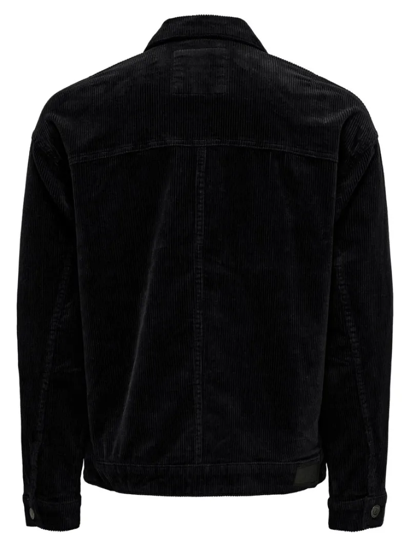 Only & Sons Jacken*ONSRICK OVZ CORDUROY 2913 CS JACKET Black