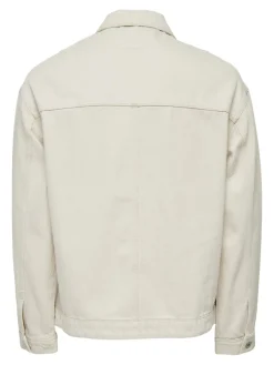 Only & Sons Jacken*ONSRICK OVZ 5923 DENIM JACKET ecru