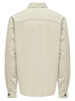 Only & Sons Hemden*ONSTEAM RLX FABRIC MIX LS SHIRT moonstruck