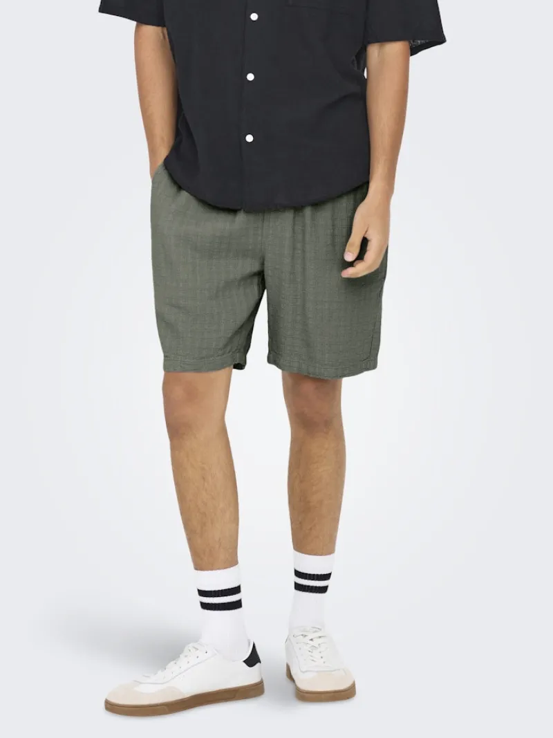 Only & Sons Shorts*ONSTEL LATHAM 0257 SHORTS NOOS Dusty Olive